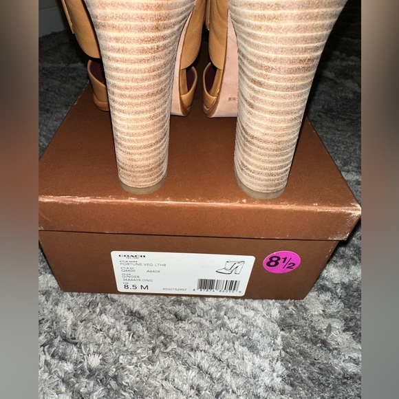 Coach Heels (Ginger) - Size 8.5 - Picture 7 of 8